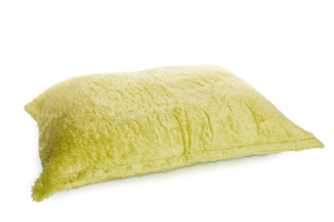 Flokati Sitzsack Bezug in Grün