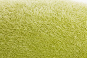 Flokati Sitzsack Bezug in Grün