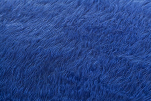 Flokati Sitzsack Bezug in Blau