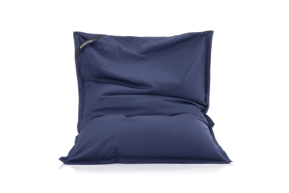 Sitzsack Bezug in der Farbe Indigo-Blau