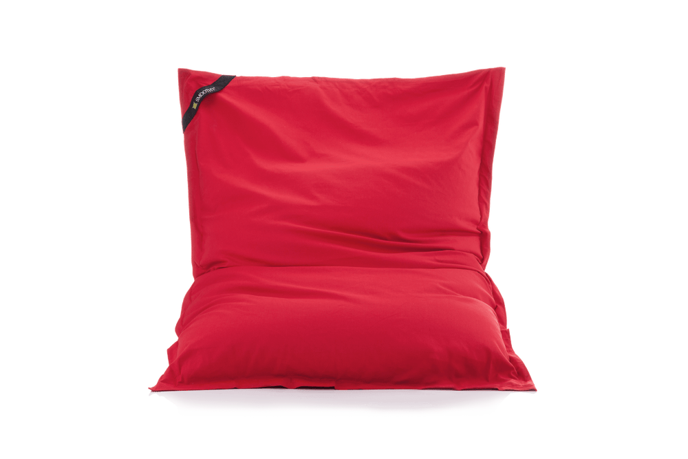 Sitzsack Bezug in der Farbe Feuerrot