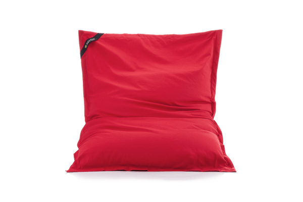 Sitzsack Bezug in der Farbe Feuerrot