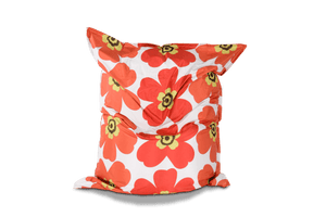 Floralia Sitzsack Bezug in Orange