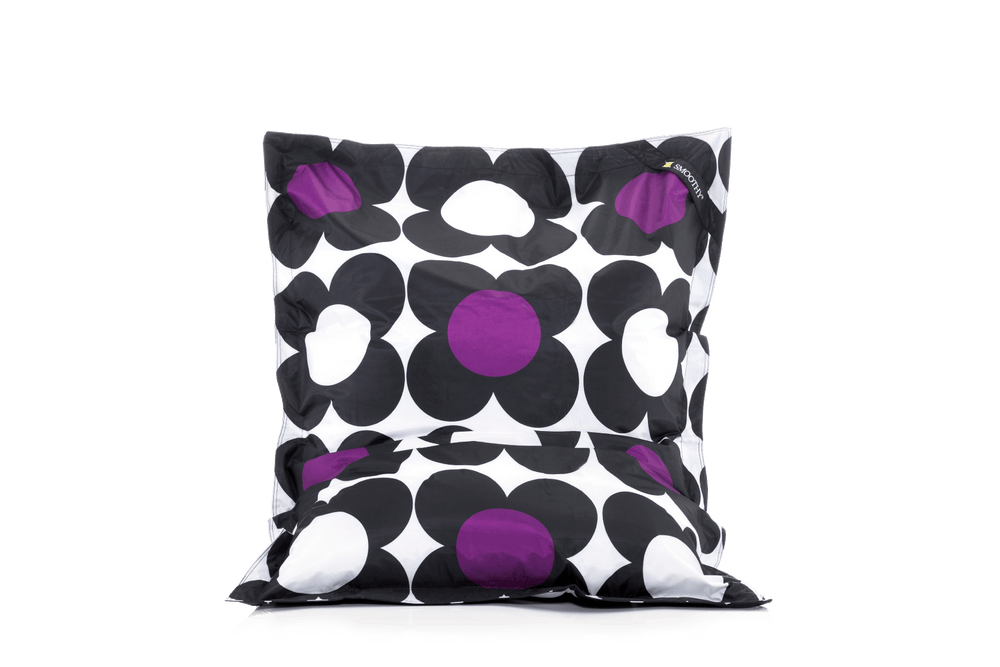 Bezug Outdoor Junior in Schwarz & Violett