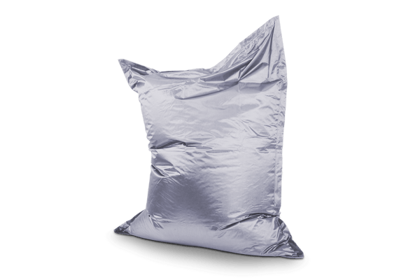 Sitzsack Bezug Metallic in Platin