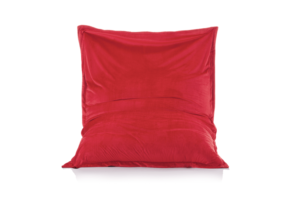 Sitzkissen Bezug in der Farbe Feuerrot