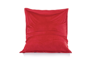 Sitzkissen Bezug in der Farbe Feuerrot