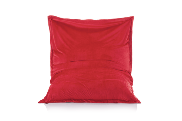 Sitzkissen Bezug in der Farbe Feuerrot