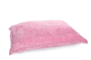Flokati Sitzsack Bezug in Pink