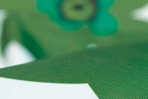 Floralia Sitzsack Bezug in Braun & Orange