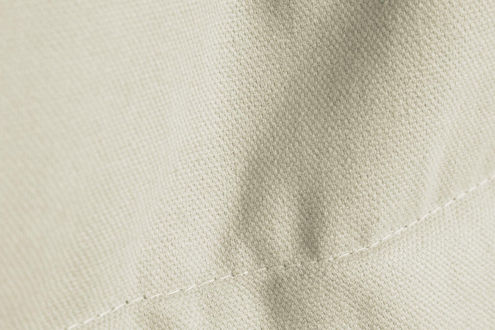 Sitzsack Bezug in der Farbe Creme-Weiß