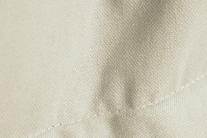 Sitzsack Bezug in der Farbe Creme-Weiß