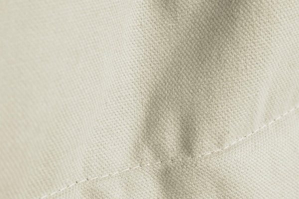 Sitzsack Bezug in der Farbe Creme-Weiß