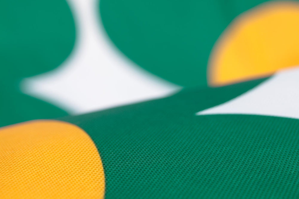 Bezug Outdoor Junior in Grün & Gelb