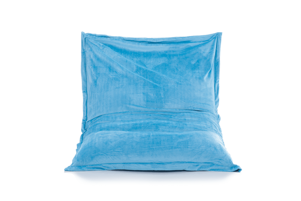 Sitzkissen Bezug in der Farbe Himmel-Blau